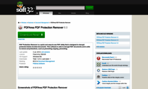 Pdfarea-pdf-protection-remover.soft32.com thumbnail