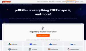 Pdfescape-alternative.pdffiller.com thumbnail