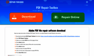 Pdfrepairtoolbox.com thumbnail