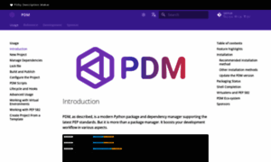 Pdm-project.org thumbnail