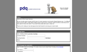 Pdqcourierservices.com thumbnail