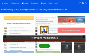 Pe4learning.com thumbnail