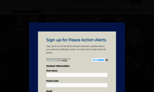 Peace-action.org thumbnail