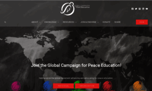 Peace-ed-campaign.org thumbnail
