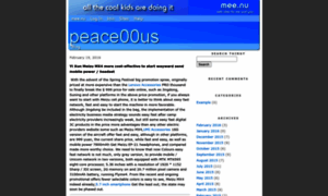 Peace00us.mee.nu thumbnail