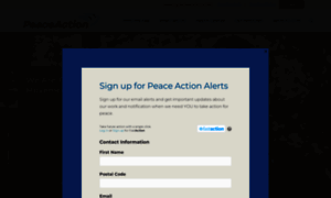 Peaceactionwest.org thumbnail