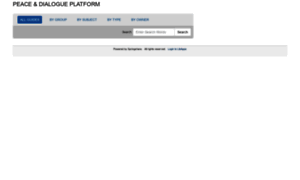Peaceanddialogueplatform.libguides.com thumbnail