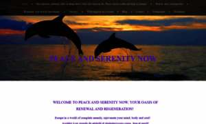 Peaceandserenitynow.com thumbnail