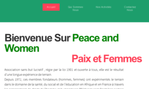 Peaceandwomen.fr thumbnail