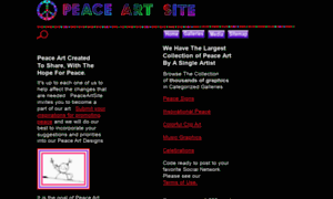 Peaceartsite.com thumbnail