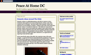 Peaceathomedc.blogspot.com thumbnail