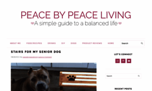 Peacebypeaceliving.com thumbnail