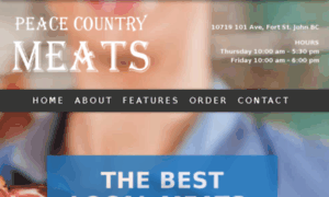 Peacecountrymeats.com thumbnail