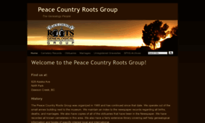 Peacecountryroots.ca thumbnail