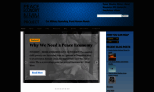Peaceeconomyproject.org thumbnail