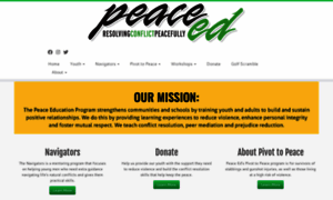 Peaceeducationprogram.org thumbnail