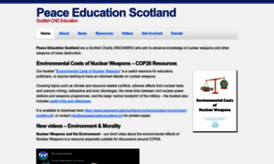 Peaceeducationscotland.org thumbnail