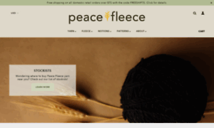Peacefleece.com thumbnail