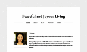 Peacefuljoyousliving.com thumbnail