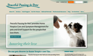 Peacefulpassingforpets.org thumbnail