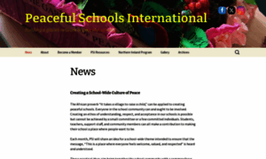 Peacefulschoolsinternational.org thumbnail