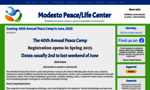 Peacelifecenter.org thumbnail