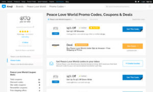 Peaceloveworld.bluepromocode.com thumbnail