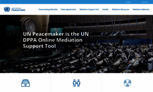 Peacemaker.un.org thumbnail