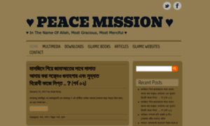 Peacemission.wordpress.com thumbnail