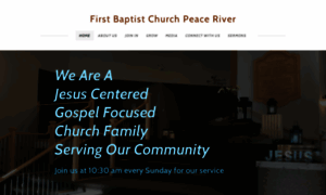 Peaceriverbaptist.com thumbnail
