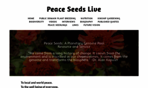 Peaceseedslive.com thumbnail