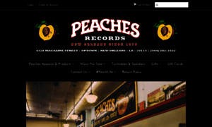 Peachesrecordsandtapes.com thumbnail