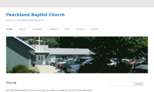Peachlandbaptist.com thumbnail