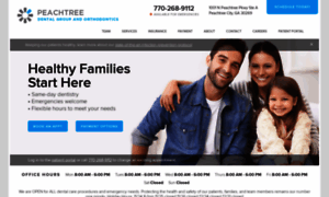 Peachtreecitydentalgroup.com thumbnail