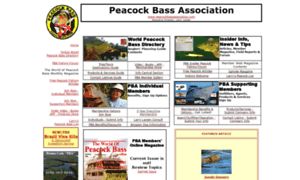 Peacockbassassociation.com thumbnail