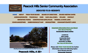 Peacockhills.org thumbnail