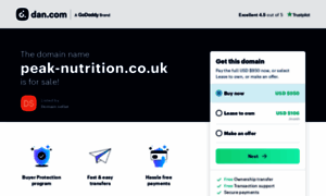 Peak-nutrition.co.uk thumbnail
