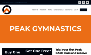 Peakgymnastics.com.au thumbnail