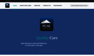 Peakinternalmedicine.com thumbnail