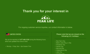 Peaklife.com thumbnail