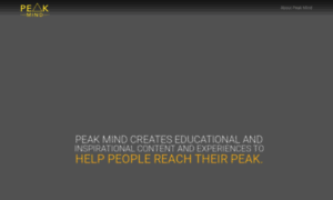 Peakmind.org thumbnail