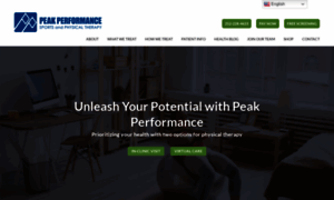 Peakperformanceclinics.com thumbnail