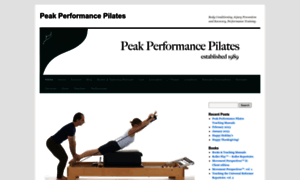 Peakperformancepilates.com thumbnail