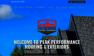 Peakperformanceroofing.ca thumbnail