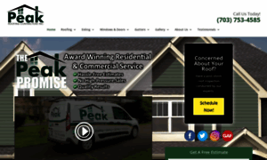 Peakroofingcontractors.com thumbnail