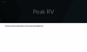 Peakrv.com thumbnail