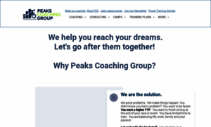 Peakscoachinggroup.com thumbnail