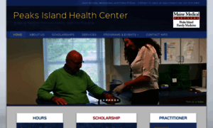 Peaksislandhealthcenter.org thumbnail