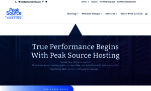 Peaksourcehosting.com thumbnail