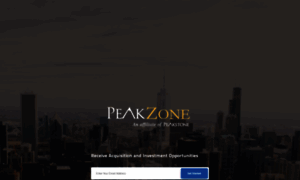 Peakzone.com thumbnail